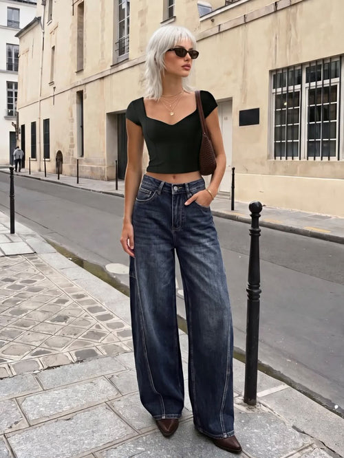 Ballon Jeans Blauw