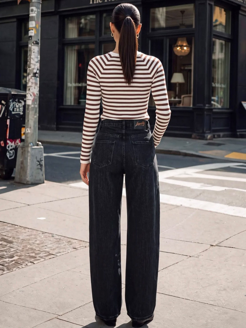 Ballon Jeans Zwart – foto 3